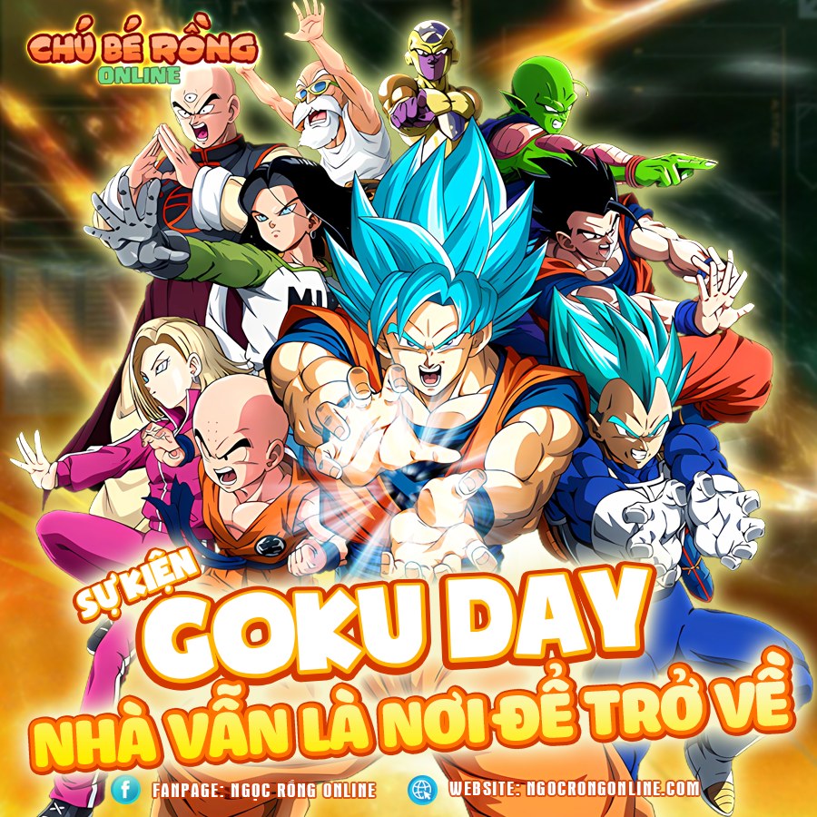 [Sự Kiện] - Sự Kiện Ngọc Rồng Online GOKUDAY